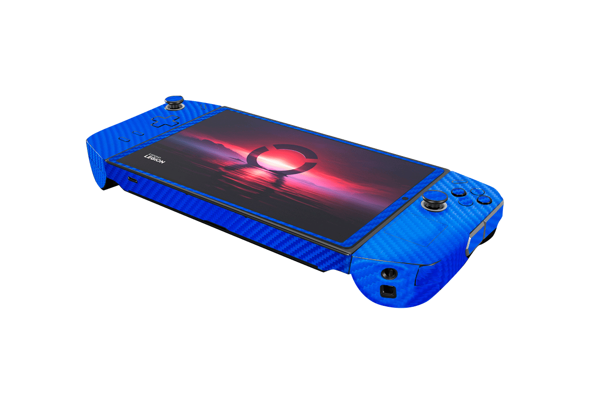 Fibra Carbono Celeste Skin Lenovo Legion Go