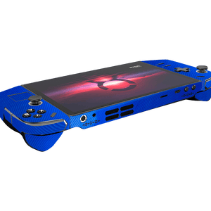 Carbon Fiber Blue Lenovo Legion Go Skin