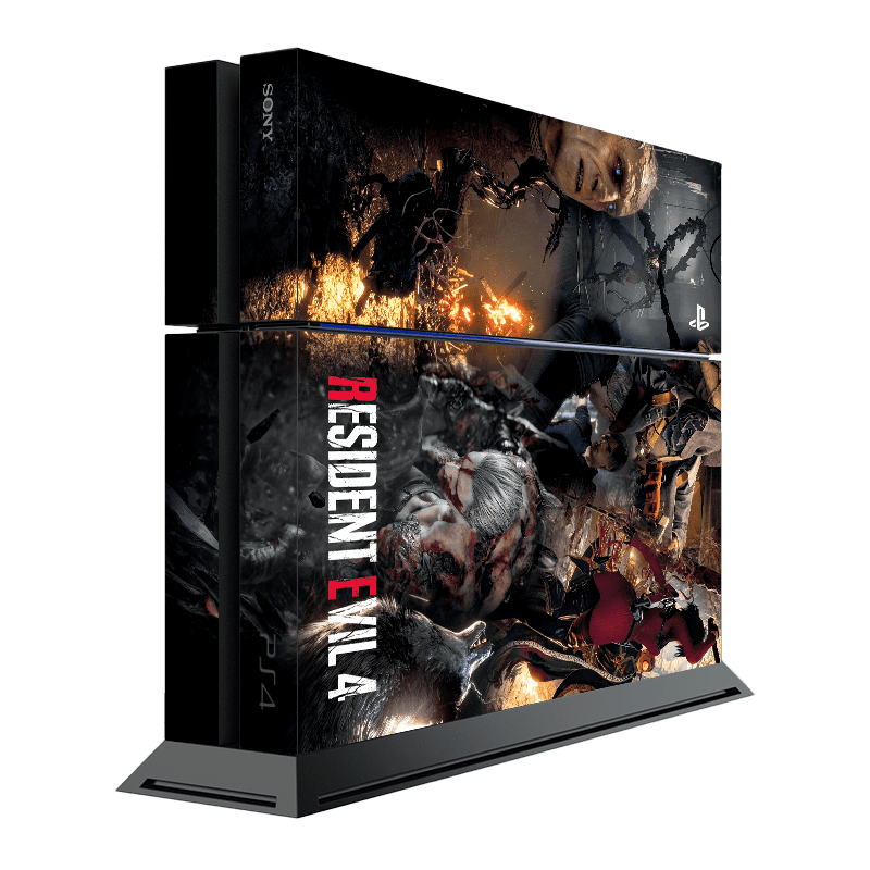 Resident Evil 4 Skin Playstation 4 Fat