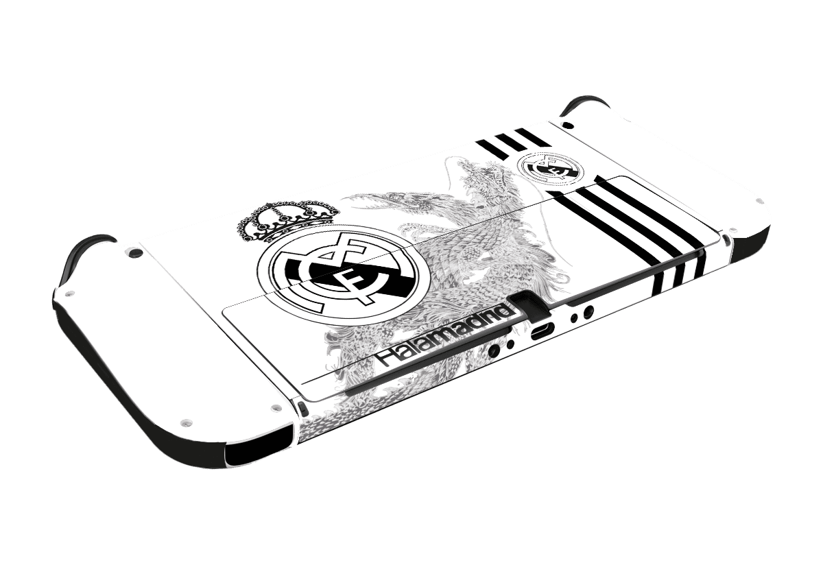 Real Madrid Nintendo Switch Oled (2021) Skin