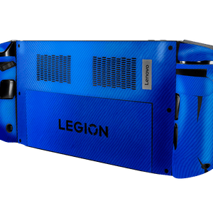 Carbon Fiber Blue Lenovo Legion Go Skin