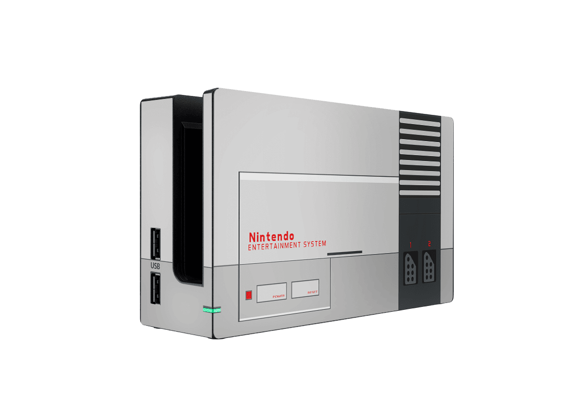 NES Skin Nintendo Switch (2017) Xonebrand