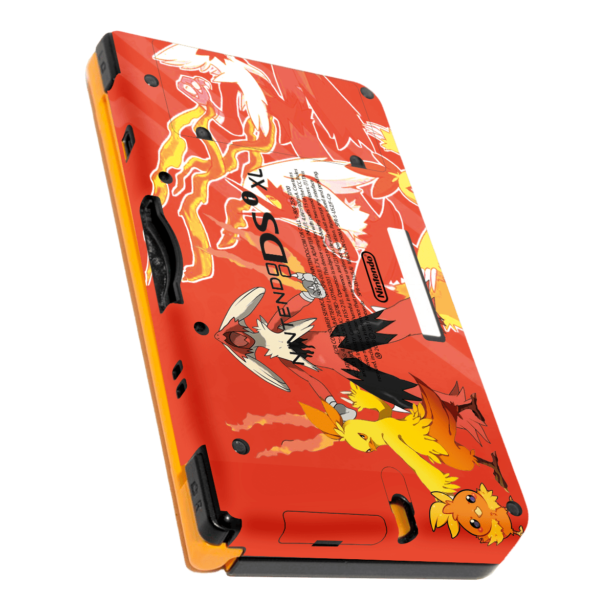 Pokemon Torchic Nintendo DSI XL 2010 Skin