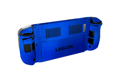 Fibra Carbono Azul Lenovo Legion Go Skin