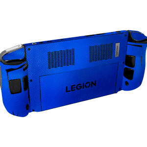 Carbon Fiber Blue Lenovo Legion Go Skin