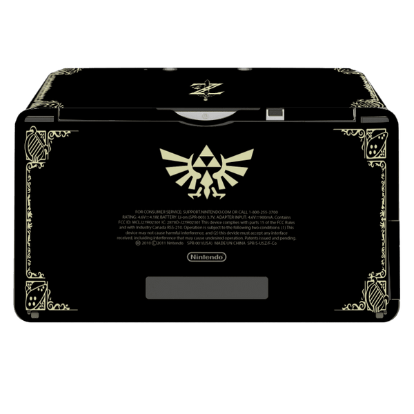 Skin para Nintendo 3Ds edición Zelda Black – Xonebrand
