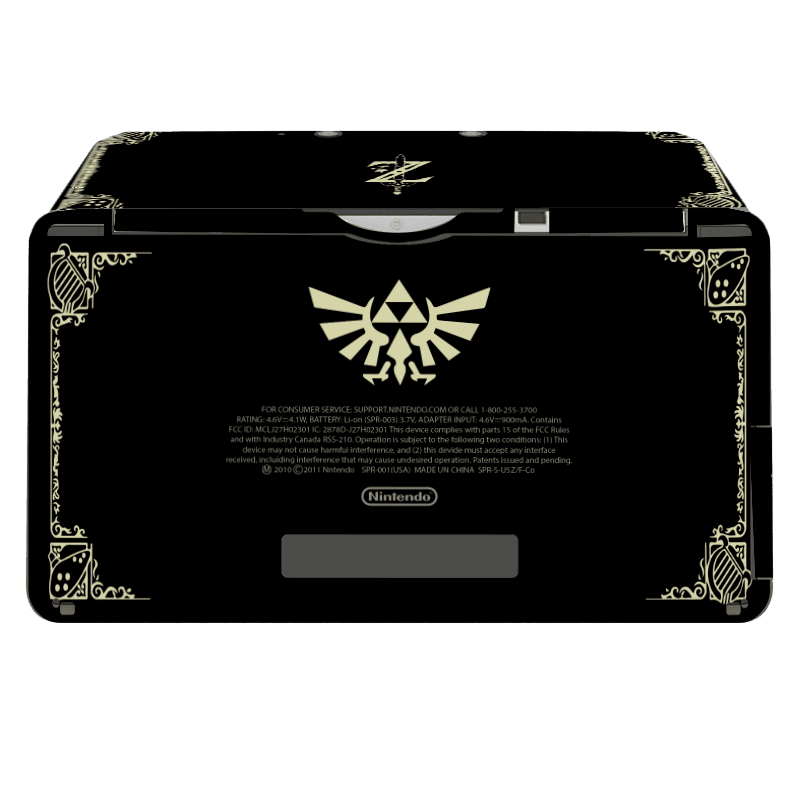 Leyenda Zelda Edición 25 Aniversario Nintendo 3DS Skin