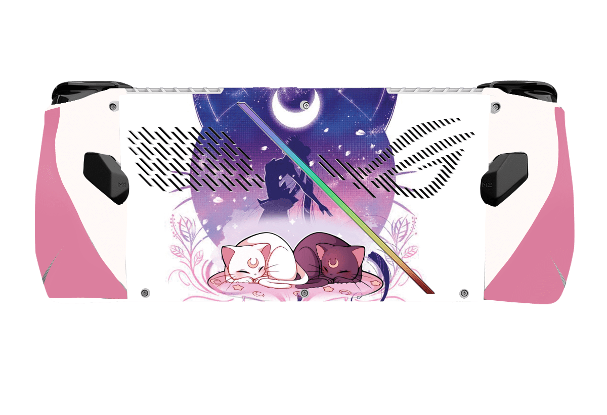 Sailor Moon Asus Rog Ally Handheld Gaming Computer Skin