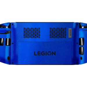 Carbon Fiber Blue Lenovo Legion Go Skin