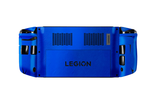 Carbon Fiber Blue Lenovo Legion Go Skin