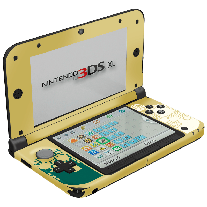 Leyenda de Zelda Tears of Kingdom Skin Nintendo 3Ds XL (2012) Xonebrand