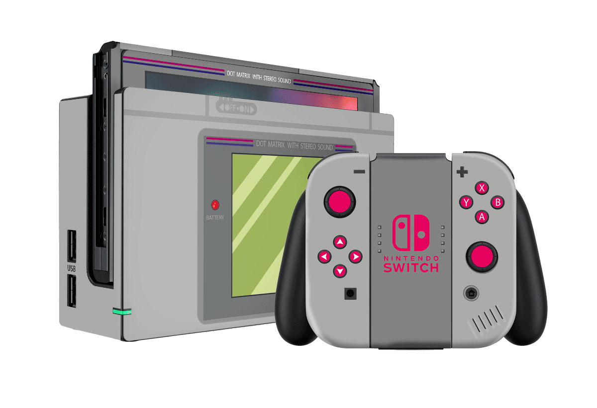 GameBoy Skin Nintendo Switch (2017) Xonebrand