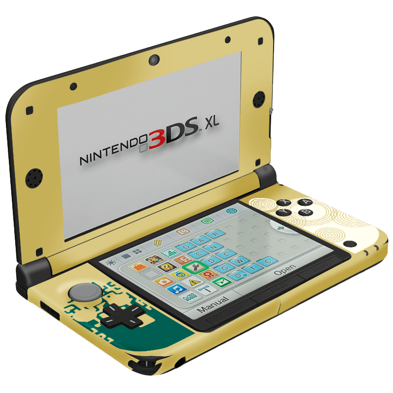 Leyenda de Zelda Kingdom Nintendo 3DS XL 2015 Skin