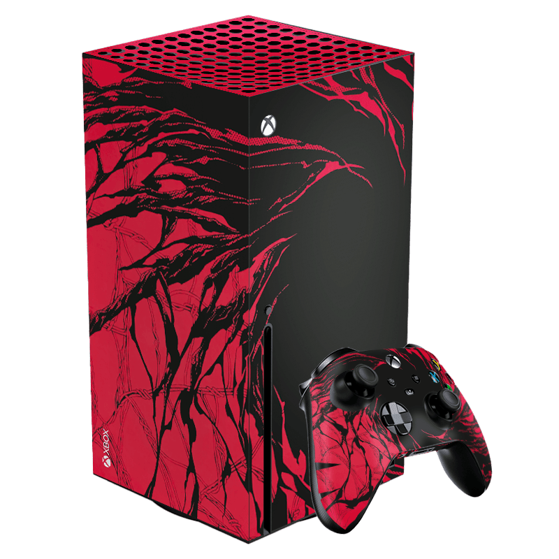 Carnage Xbox Series X Skin Xonebrand