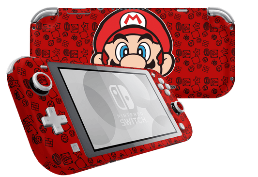 Super Mario Icon Nintendo Switch Lite Skin