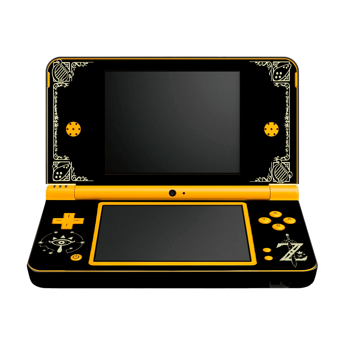 Zelda Black Skin Nintendo DSi XL (2009) Xonebrand