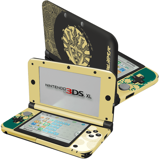 Leyenda de Zelda Kingdom Nintendo 3DS XL 2015 Skin