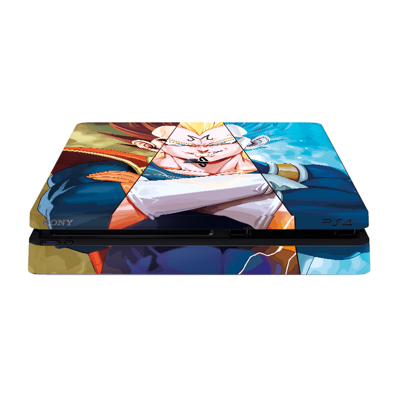 Dragon Ball Vegeta Skin Playstation 4 Slim Xonebrand