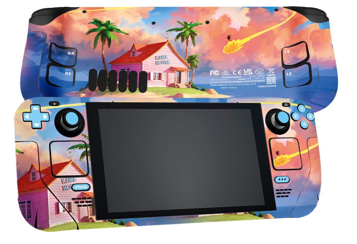 Dragon Ball Kame House Steam Deck Skin Xonebrand