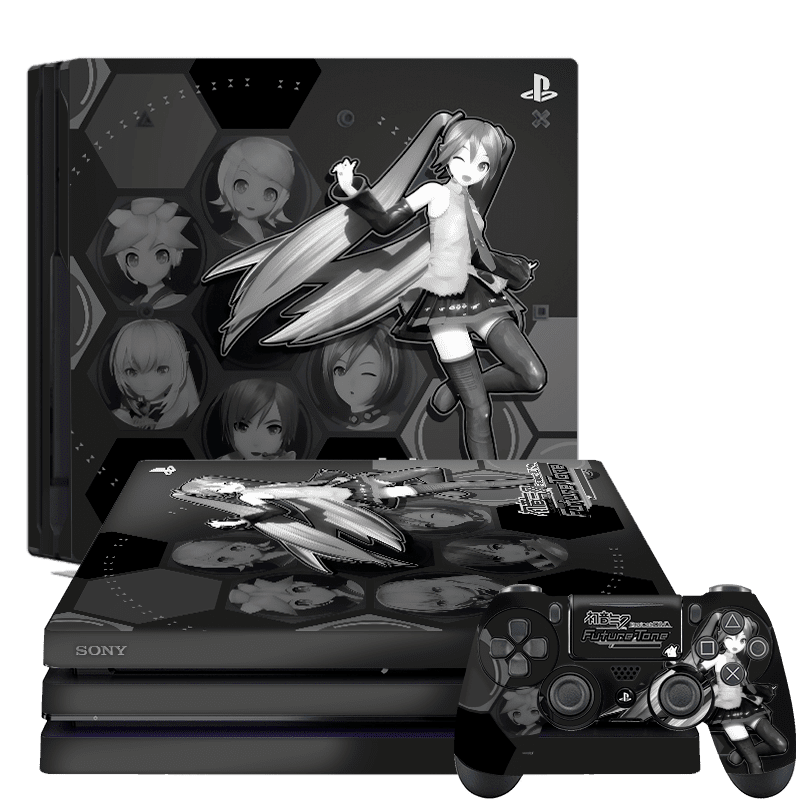 Edición Project Diva Future Tone Skin Playstation 4 Pro Xonebrand