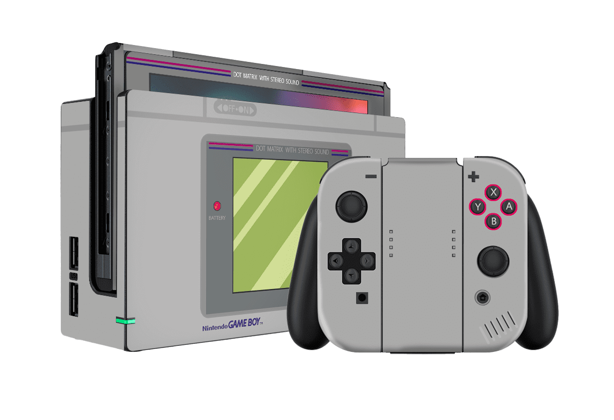 Edición Game Boy Nintendo Switch Skin