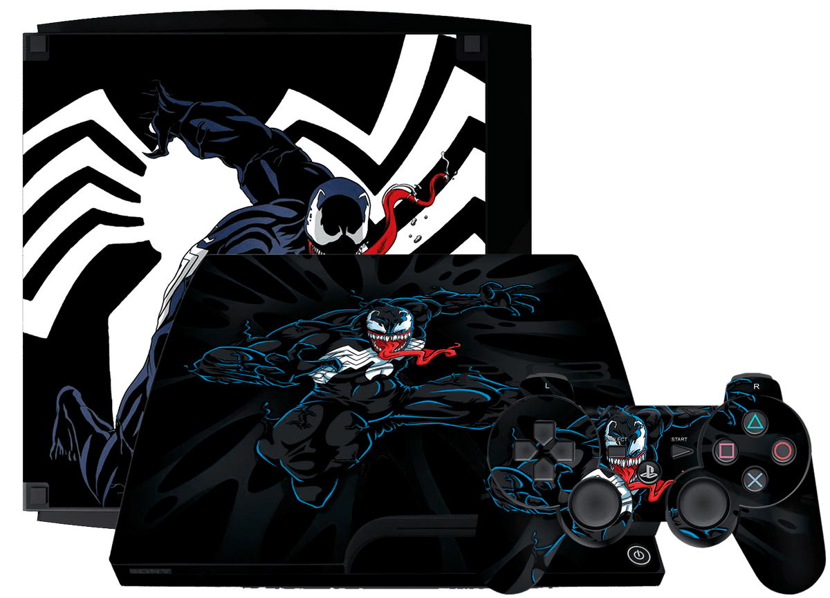 Venom Skin Playstation 3 Slim Xonebrand
