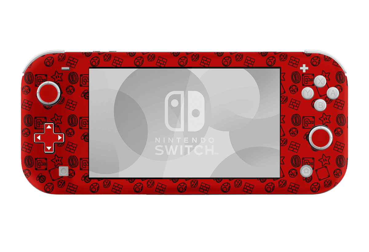 Mario Bros Skin Nintendo Switch Lite Xonebrand