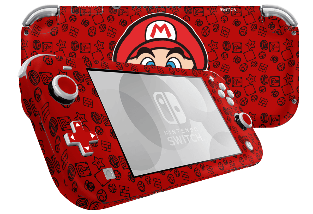 Mario Bros Skin Nintendo Switch Lite Xonebrand