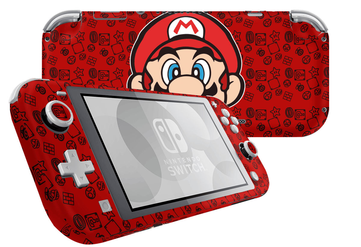 Mario Bros Skin Nintendo Switch Lite