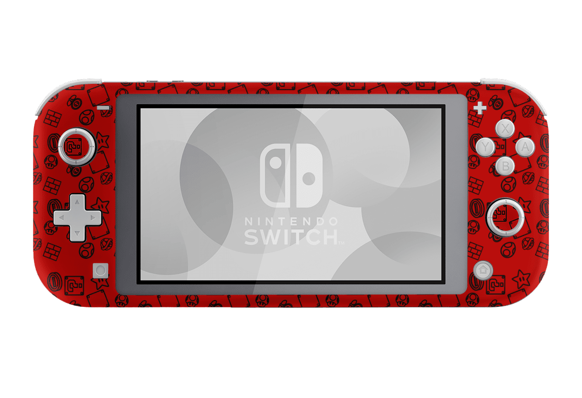 Super Mario Icon Nintendo Switch Lite Skin