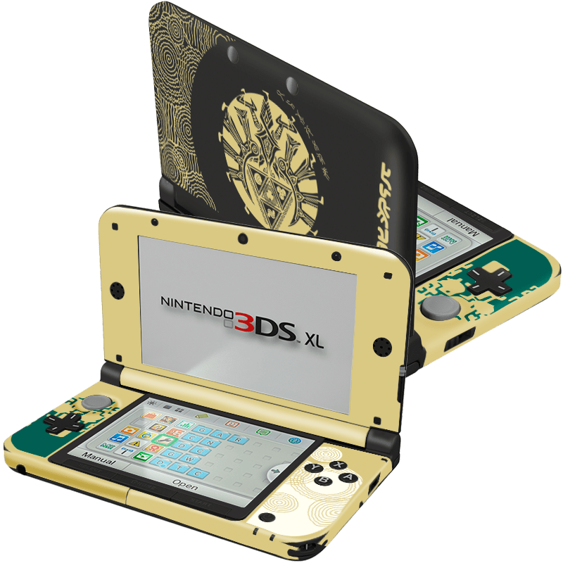 Leyenda de Zelda Tears of Kingdom Skin Nintendo 3Ds XL (2012) Xonebrand