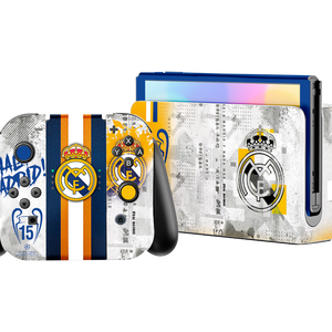 Real Madrid Nintendo Switch Oled (2021) Skin