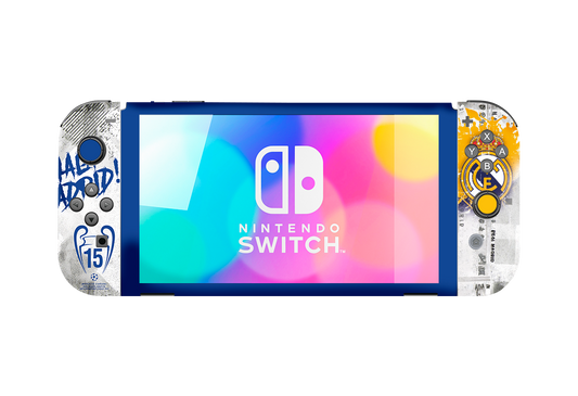 Real Madrid Nintendo Switch Oled (2021) Skin