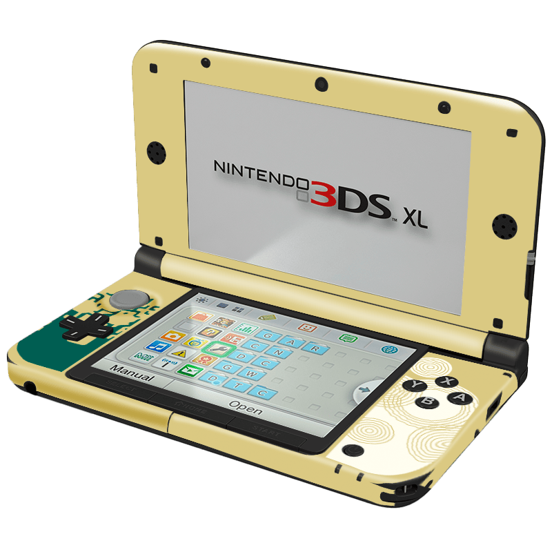 Leyenda de Zelda Tears of Kingdom Skin Nintendo 3Ds XL (2012) Xonebrand