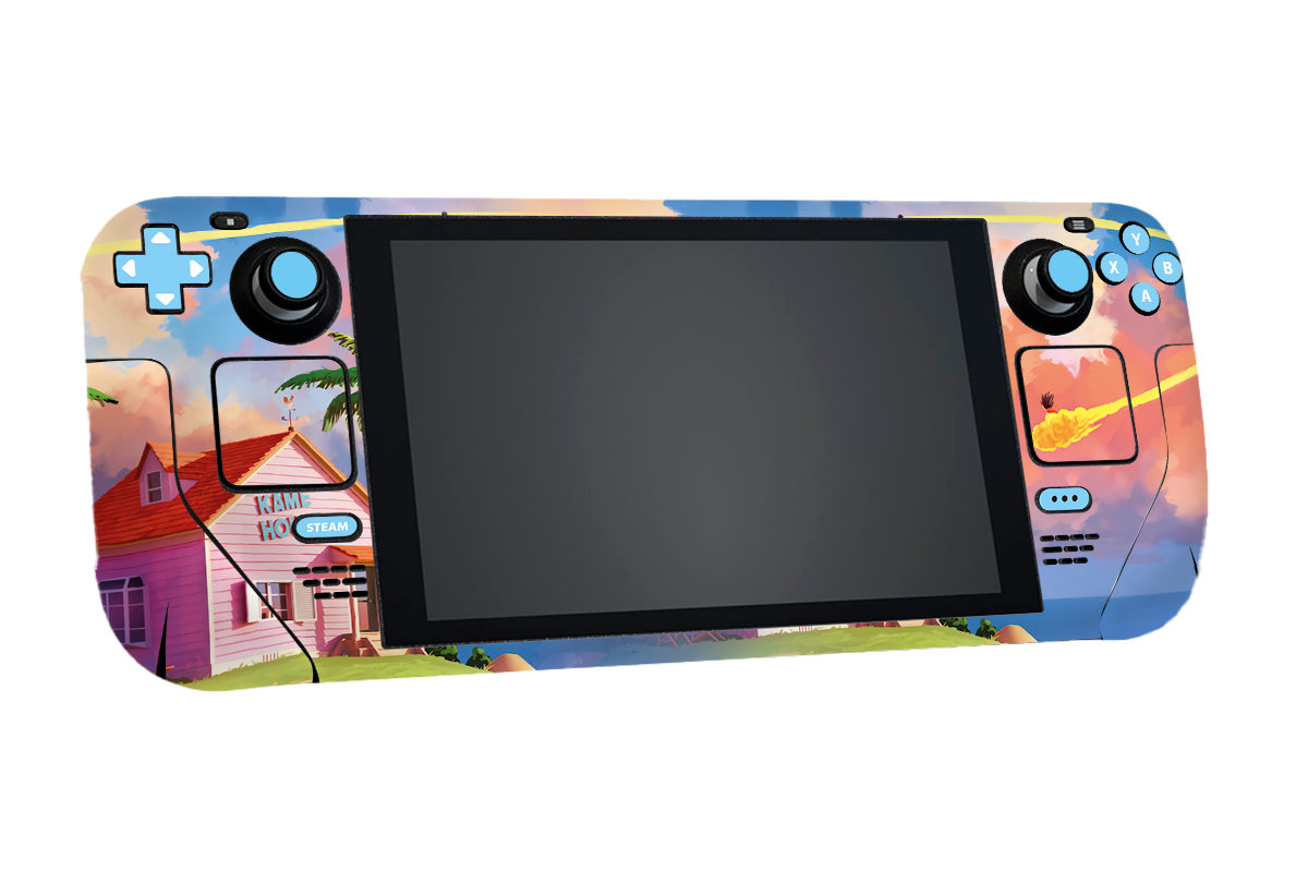 Dragon Ball Kame House Steam Deck Skin Xonebrand