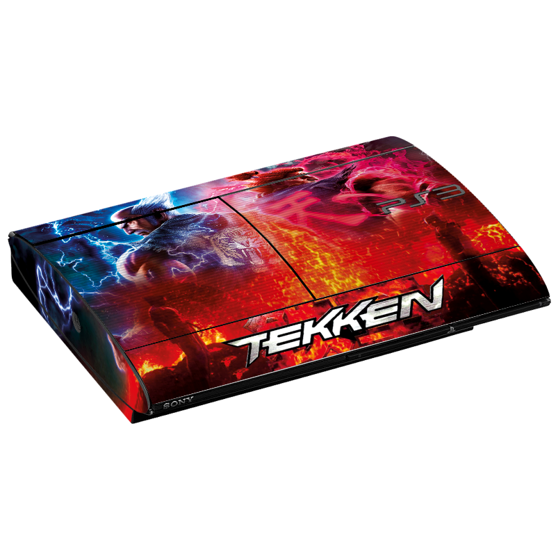 Tekken Skin Playstation 3 Super Slim Xonebrand