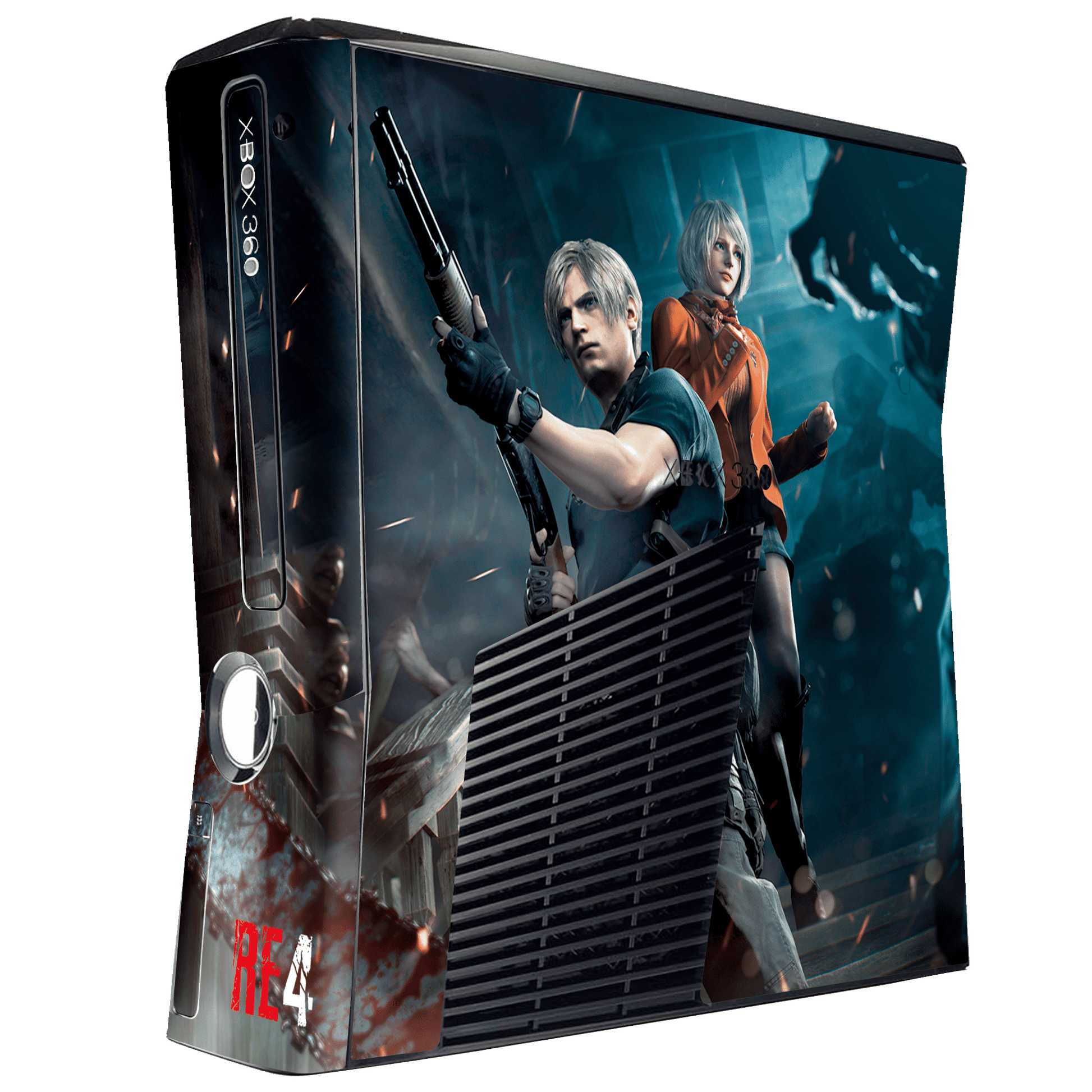Resident Evil 4 Skin Xbox 360 Slim