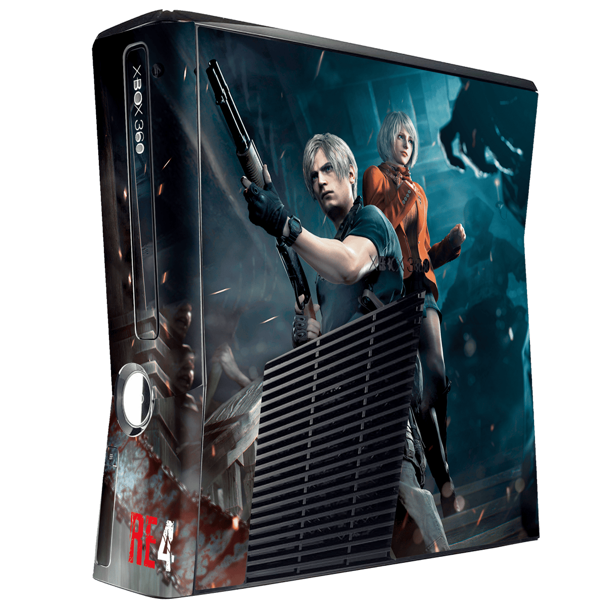 Resident Evil 4 Skin Xbox 360 Slim Xonebrand
