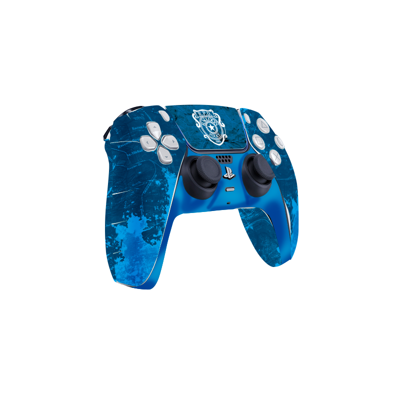 Resident Evil R.P.D Skin Playstation 5 DualSense Full Xonebrand