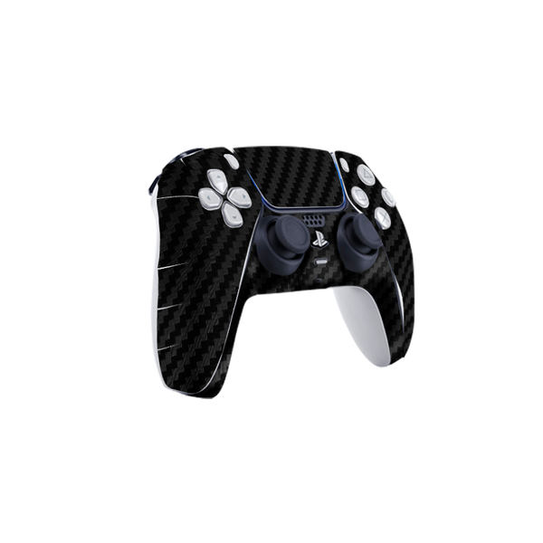Capa de fibra de carbono preta para Playstation 5 Pro