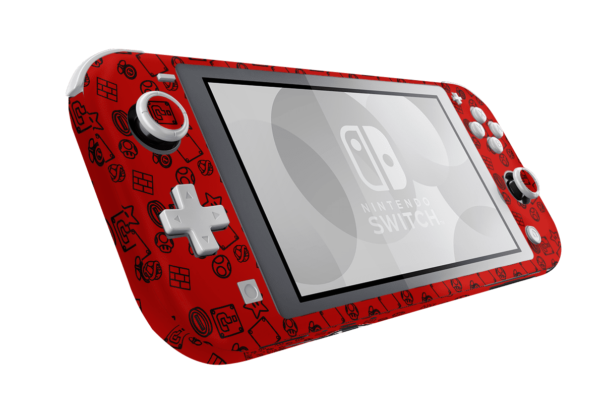 Super Mario Icon Nintendo Switch Lite Skin