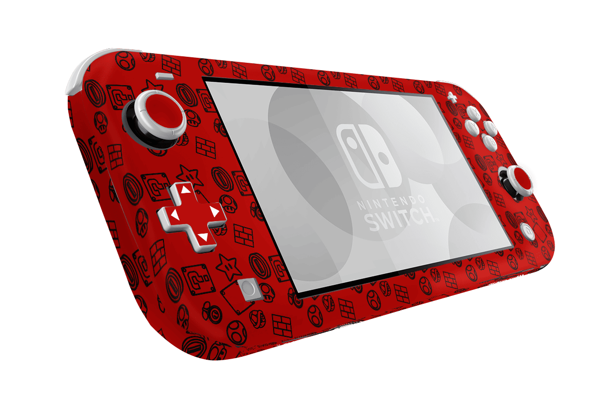 Mario Bros Skin Nintendo Switch Lite Xonebrand