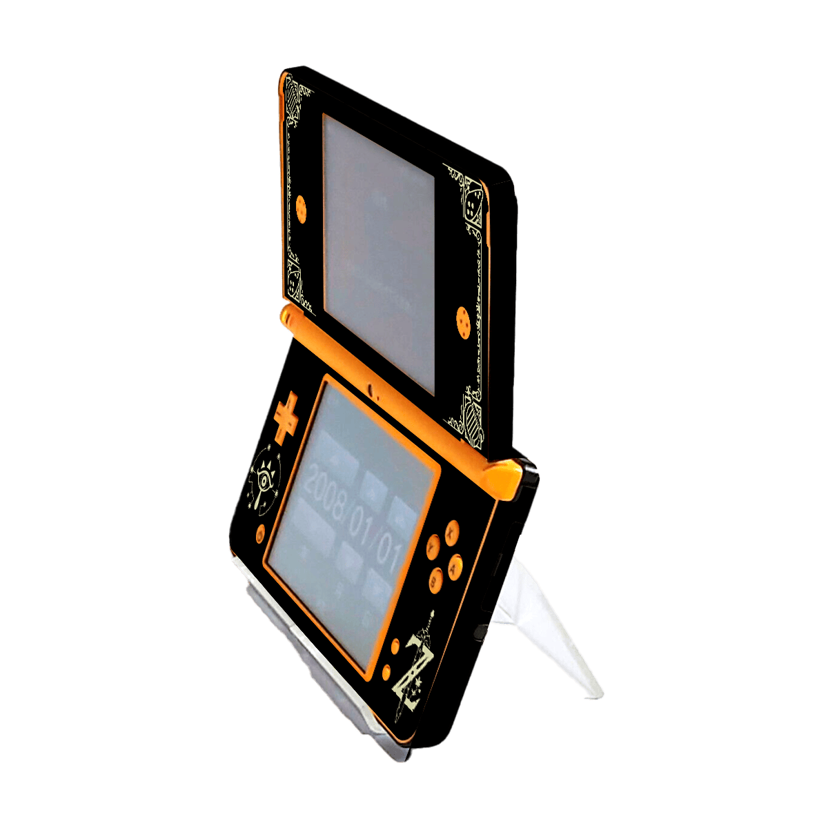 Zelda Black Skin Nintendo DSi XL (2009) Xonebrand