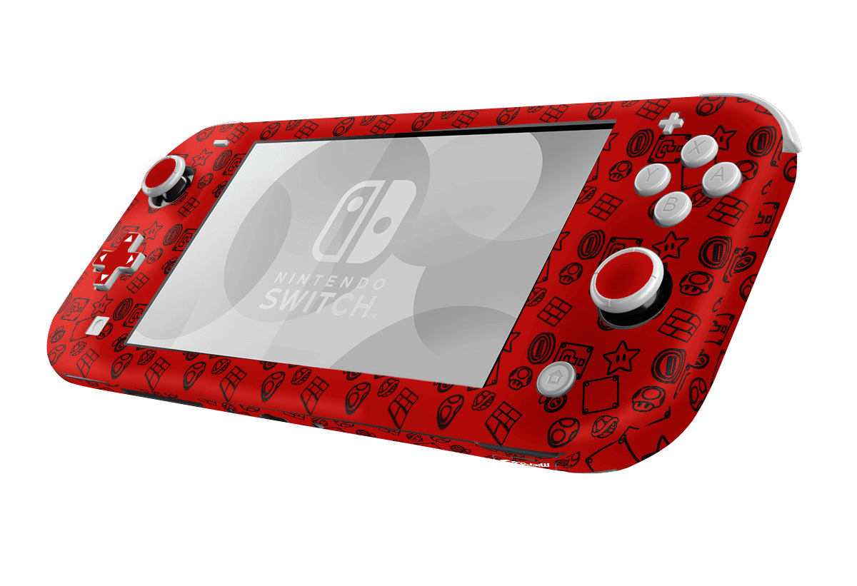 Mario Bros Skin Nintendo Switch Lite Xonebrand
