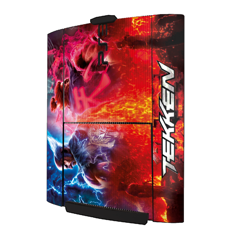 Tekken Skin Playstation 3 Super Slim Xonebrand