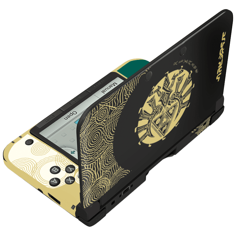 Leyenda de Zelda Kingdom Nintendo 3DS XL 2015 Skin