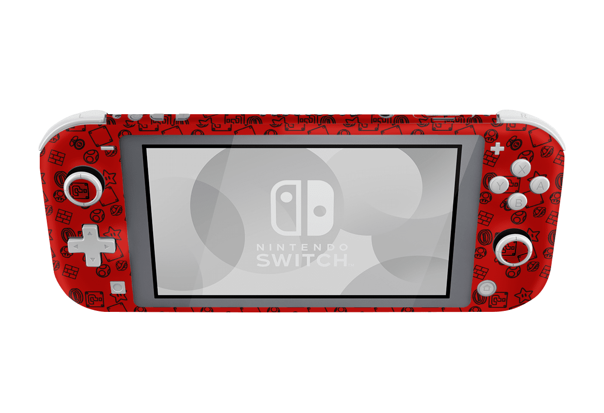 Super Mario Icon Nintendo Switch Lite Skin