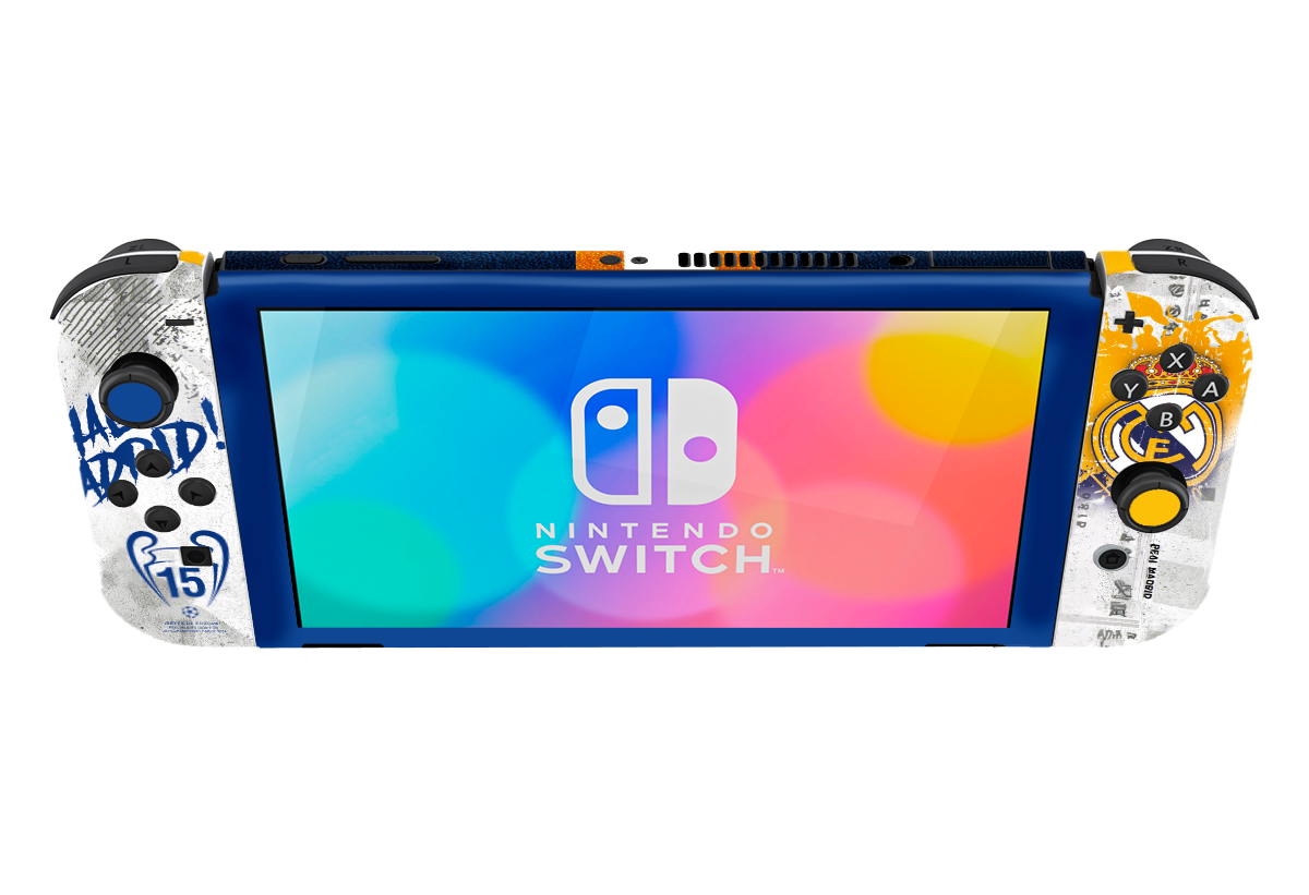 Real Madrid Nintendo Switch Oled (2021) Skin