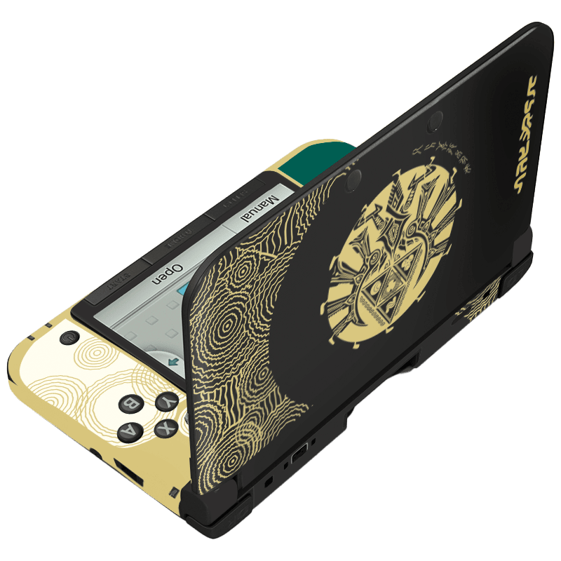 Leyenda de Zelda Tears of Kingdom Skin Nintendo 3Ds XL (2012) Xonebrand