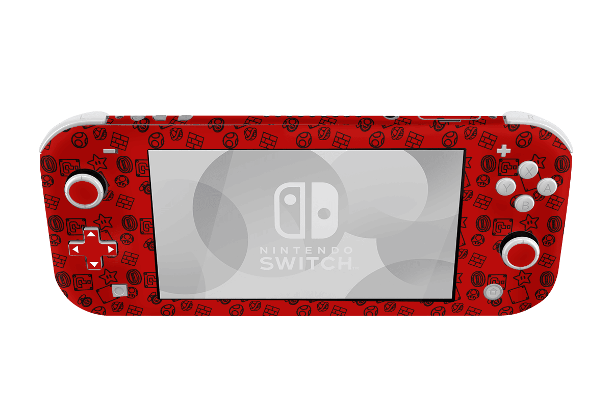 Mario Bros Skin Nintendo Switch Lite Xonebrand